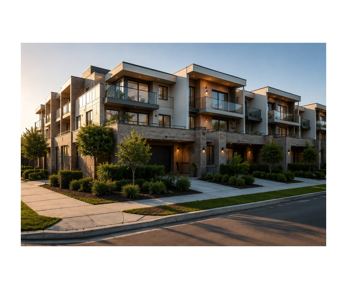 Completed multi-unit development